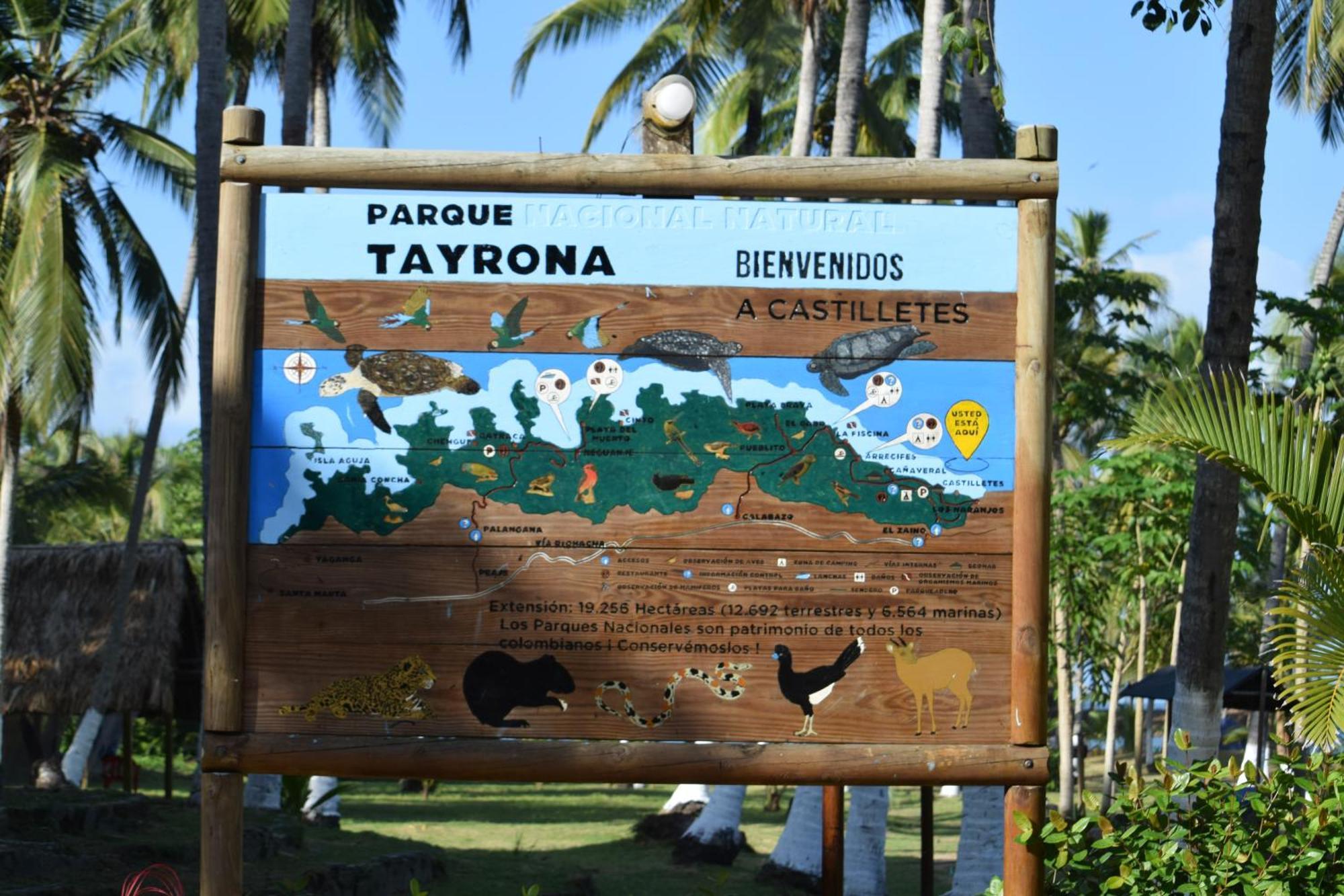 Casa De Campo Castillete Dentro Del Parque Tayrona Zaino Eksteriør billede